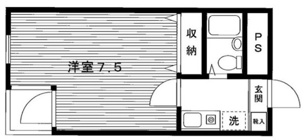 CONTINENTAL ROOMの物件間取画像